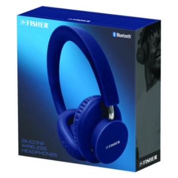 Picture of Silicone Wireless Headphones, Blue