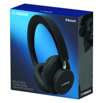 Picture of Silicone Wireless Headphones, Black