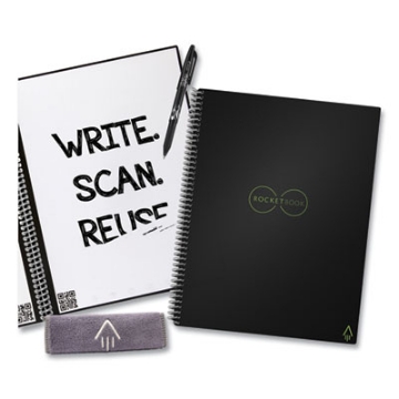 Picture of Core Smart Notebook, Lined Rule, Black Cover, (16) 11 x 8.5 Sheets