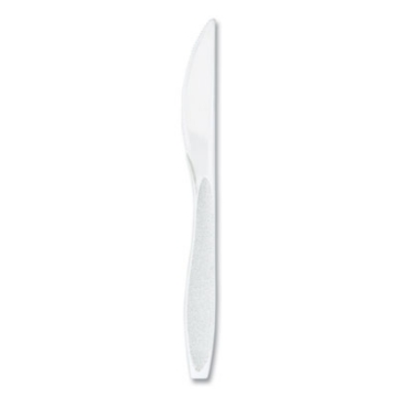 Picture of Impress Heavyweight Full-Length Polystyrene Cutlery, Knife, White, 100/Box