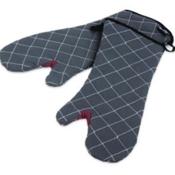 Picture of Bestguard Oven Mitt, 17", WebGuard Plus Fabric, Black, Pair