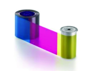 Picture of Entrust Full Color 2-Sided Ribbon Kit, Black/Cyan/Magenta/Yellow/Topcoat Protective Layer