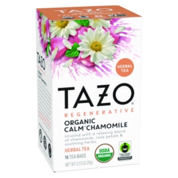 Picture of Tea Bags, Organic Calm Chamomile, 16/Box, 6 Boxes/Carton