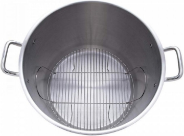 Picture of 65qt 12-element T304 Stainless Steel Stockpot