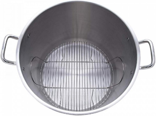 Picture of 65qt 12-element T304 Stainless Steel Stockpot