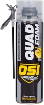Picture of 8-Pack of 16 oz OSI 2629456 Quad Foam Window & Door Installation Foam Sealant