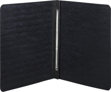Picture of Acco Pressboard Report Cover, Prong Clip, Letter, 3" Capacity, Black