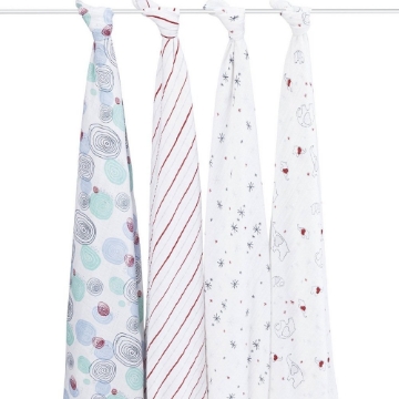 Picture of Aden and Anais Swaddle Blanket in Adore-able