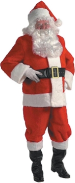 Picture of ADLT SANTA SUIT PLUSH XL