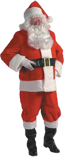 Picture of ADLT SANTA SUIT PLUSH XL