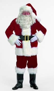 Picture of ADLT SANTA SUIT VELVET 3XL