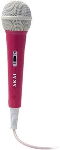 Picture of AKAI KS721P Wired Microphones (Pink)