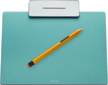 Picture of Artisul Pencil Small Sketchpad - Digital Graphics Tablet and Pen (Turquoise Blue)