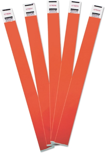 Picture of AVT75510 - Advantus 500-Pack Tyvek Colored Wrist Bands