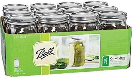 Picture of Ball Quart Jar, Wide Mouth, Set of 24