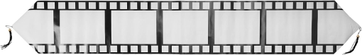 Picture of Beistle Printed Filmstrip Table Runner