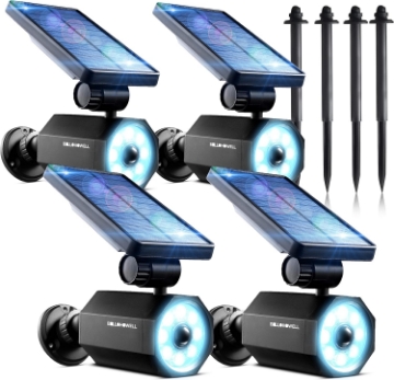 Picture of Bell+Howell Bionic Spotlight Motion Solar Spot Lights Outdoor Waterproof, Solar Landscape Lights, Outdoor Solar Yard Lights Weather Resistant, Super Bright LED Lights, for Garden, Lawn As Seen On TV