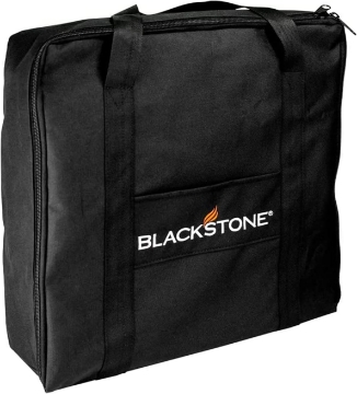Picture of Blackstone 17" Griddle Cover and Carry Bag Water Resistant 600D Polyester Heavy Duty Flat top 17" Gas Grill Cover Accessory Exclusively Fits Blackstone Cooking Station Without Hood