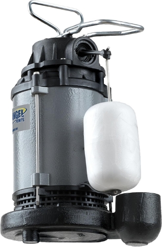 Picture of Blue Angel Pumps F33CIS 1/3 hp Heavy Duty series Submersible Cast Iron Sump Pump