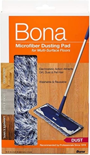 Picture of Bona Microplus 16.5 in. L Microfiber Dusting Pad 1 pk