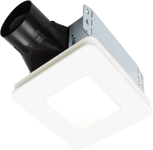 Picture of Broan-NuTone Bathroom Exhaust Fan with Light, LED, Easy Install, 80 CFM, 1.5 Sones, Energy Star Certified