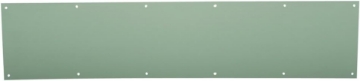 Picture of C-8400PA28 6X30 Schlage C8400Pa28 Kick Plate, 30 in L X 6 in W, for Use with Exterior Or Interior Door Surface