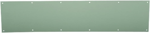 Picture of C-8400PA28 6X30 Schlage C8400Pa28 Kick Plate, 30 in L X 6 in W, for Use with Exterior Or Interior Door Surface