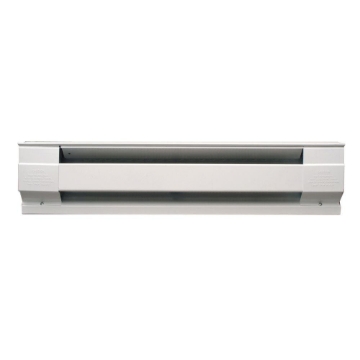 Picture of Cadet F Series 30" Electric Baseboard Heater (Model: 2F500W, Part: 09950 ), 1710/1280 BTU, 240/208 Volt, 500/375 Watt, White
