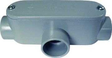 Picture of Cantex 5133564 Conduit Outlet Body, PVC, T