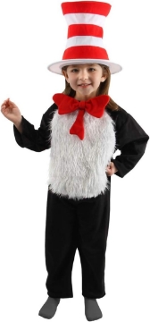 Picture of Cat in the Hat Deluxe Costume - Small