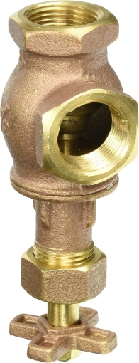 Picture of CHAMPION IRRIGATION PD 200RS-075Y Brass Angle Valve, 3/4-Inch, Yellow