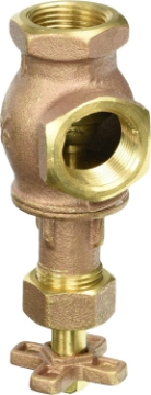 Picture of CHAMPION IRRIGATION PD 200RS-075Y Brass Angle Valve, 3/4-Inch, Yellow