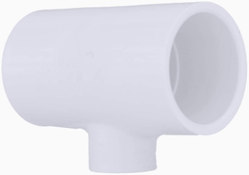 Picture of CHARLOTTE PIPE 1 1/4 x 1 1/4 x 1/2 SCH.40 RED TEE SXSXS PRESSURE (1 Unit Piece)