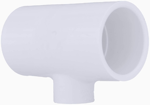 Picture of CHARLOTTE PIPE 1 1/4 x 1 1/4 x 1/2 SCH.40 RED TEE SXSXS PRESSURE (1 Unit Piece)