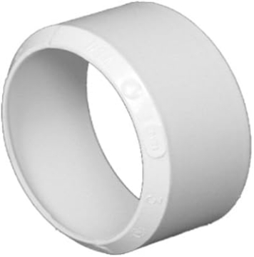 Picture of Charlotte+Pipe++4+in.+Spigot+++x+4+in.+Dia.+Hub++PVC++Adapter+Bushing