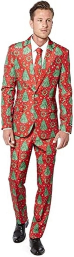 Picture of CHRISTMAS RED AD SUIT XL 46-48