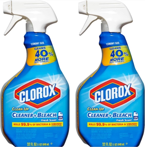 Picture of Clorox 055500015290 Clean-Up Disinfectant Bleach Cleaner, Fresh Scent(Pack of 2)