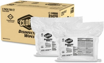 Picture of Clorox Disinfecting Wipes Refills, Fresh Scent, 700 Wipes Per Bag, Carton of 2 Bags