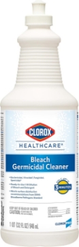 Picture of Clorox Healthcare Bleach Germicidal Cleaner Pull-Top, 32 Fluid Ounces (Package May Vary)