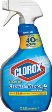 Picture of Clorox® Clean-Up® All Purpose Cleaner with Bleach, Spray Bottle, Rain Clean, 32 Fluid Ounces