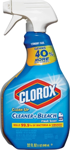 Picture of Clorox® Clean-Up® All Purpose Cleaner with Bleach, Spray Bottle, Rain Clean, 32 Fluid Ounces