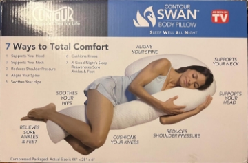 Picture of Contour BODY PILLOW HOME WHITE