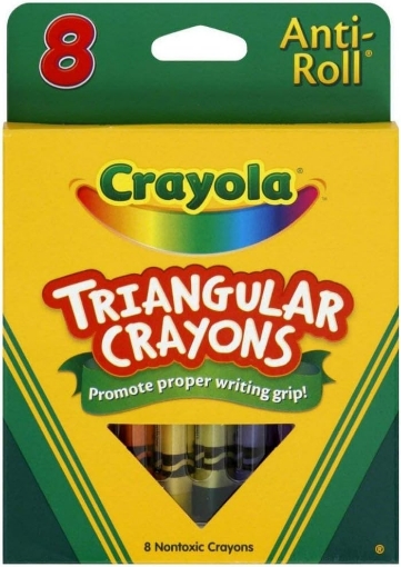 Picture of CRAYOLA LLC CRAYOLA TRIANGULAR CRAYONS 8 COUNT (Set of 12)