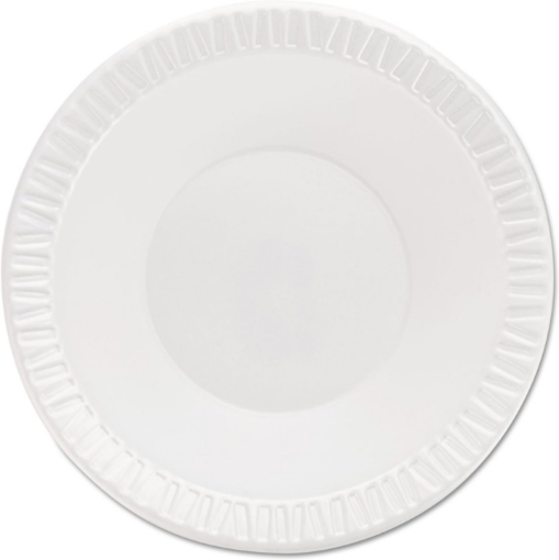 Picture of Dart 12BWWQR Quiet Classic Laminated Foam Dinnerware Bowls, 10-12 Oz, White, 125/Pk