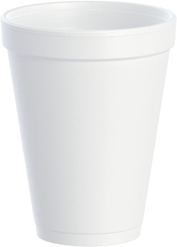 Picture of DART 12J12 12 oz Foam Cup (Case of 1000)
