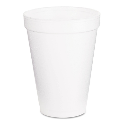 Picture of DART 12J16 12 oz Foam Cup (Case of 1000), white