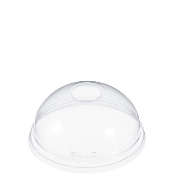Picture of Dart DLR626 Clear Lid PET 626 Dome With Hole (Case of 1000)
