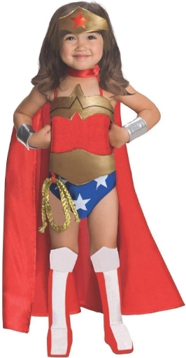 Picture of DC Comics: Wonder Woman Costume for Kids by Rubies, Girl's Large