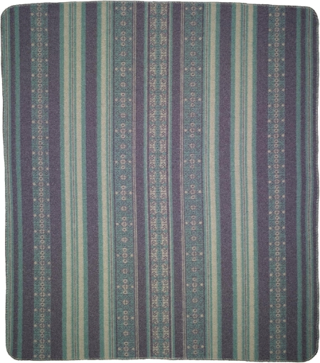 Picture of Denali Home Collection by Monterey Mills 60-Inch by 70-Inch Double-Sided MicroPlush Throw, Earthly Plum