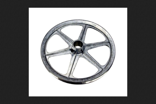 Picture of Dial 14 in. H x 14 in. W Zinc Silver Blower Pulley